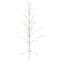 4ft. Pre-Lit White Cascade Twig Outdoor Artificial Christmas Tree, Clear Lights
